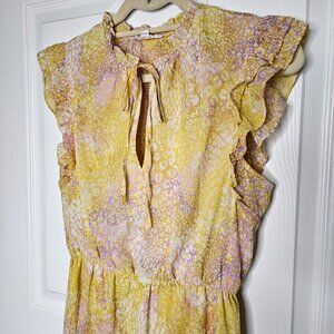 Steve Madden BB Dakota Maxi Dress Size S yellow